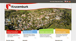 Desktop Screenshot of krucemburk.cz