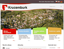Tablet Screenshot of krucemburk.cz